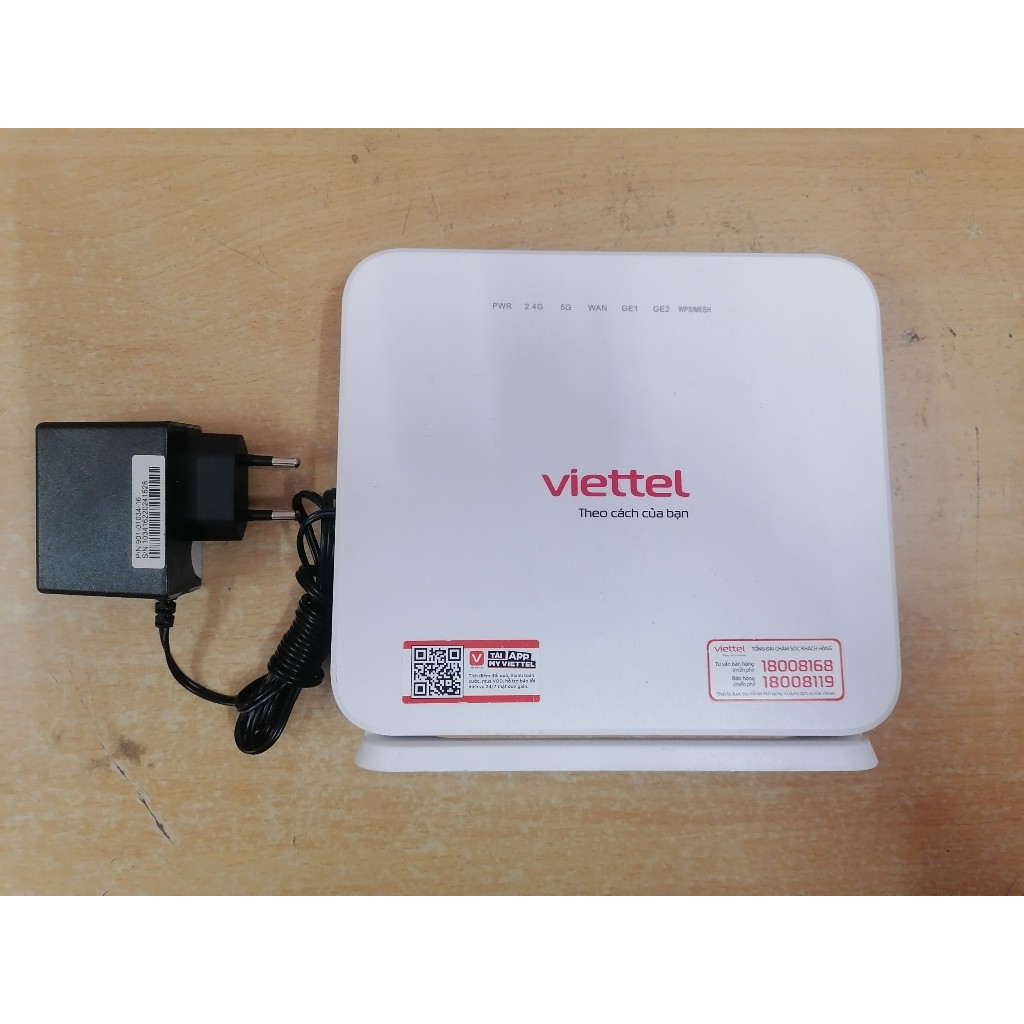 Bộ Phát Mesh Home Viettel DASAN W520CE  2.4Ghz và 5Ghz (Hàng Cũ).