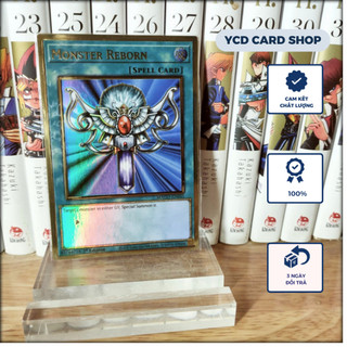 Thẻ bài yugioh chính hãng  Monster Reborn – Premium Gold Rare