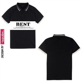Áo polo oversize WOSHEE áo polo thể thao BEST cá tính phong cách 100% cotton 2 chiều thoáng mát áo cotton PTT001