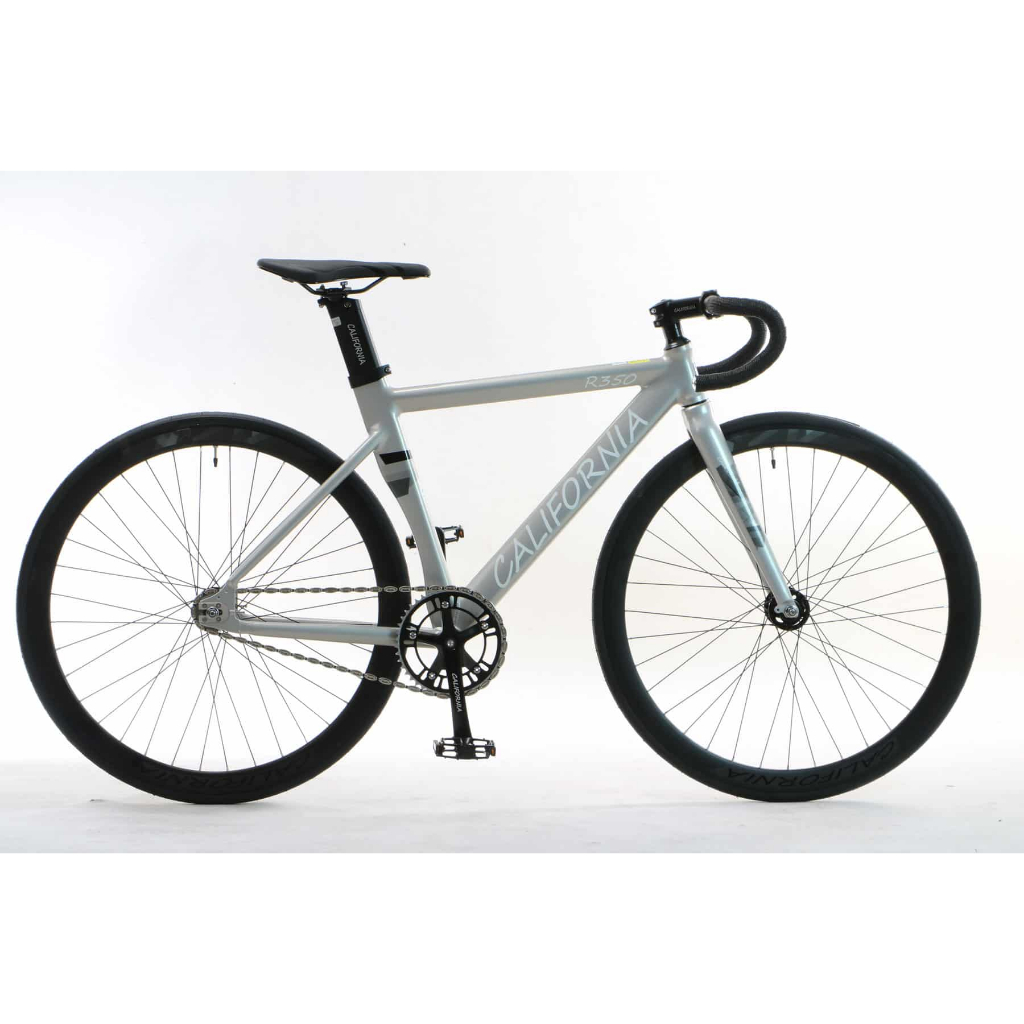 Xe Đạp Fixed Gear California R350 Chính Hãng - Khung Nhôm Không Mối Hàn - Phanh Ngược 2024