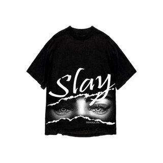 Áo thun in hình unisex nam nữ teeholic cotton cao cấp phong cách retro y2k slay màu đen trắng THS091223_170