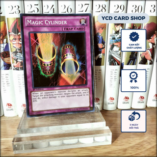 Thẻ bài Yugioh chính hãng Magic Cylinder – Super Rare