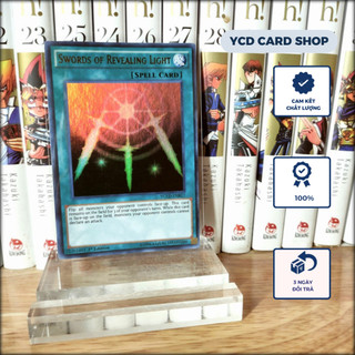 Thẻ bài Yugioh chính hãng gươm ánh sáng - Swords Of Revealing Light – Ultra Rare