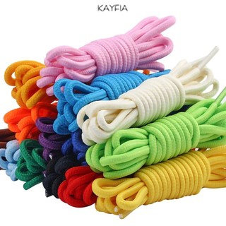 Dây giày KAYFIA tròn, dây giày thể thao sneaker nam nữ dài 1,2m đủ màu - Bán theo cặp