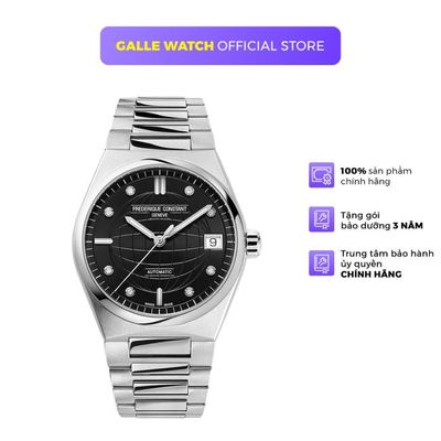 Đồng hồ cơ nữ Frederique Constant FC-303BD2NH6B kính Sapphire cao cấp, chống nước 5ATM, dây thép đeo tay chính hãng