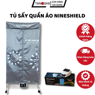 Tủ Sấy Quần Áo Nineshield Công Suất Lớn Hàng Chính Hãng Có Điều Khiển Bảo Hành 12 Tháng
