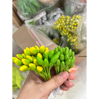 Nụ hoa đất sét ( hoa mai)