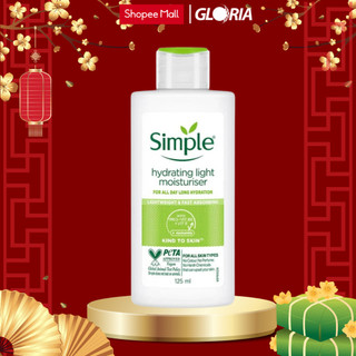 Sữa Dưỡng Da Simple Kind To Skin Hydrating Light Moisturiser 125ml