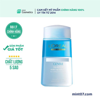 Tẩy Trang Mắt Môi Loreal Gentle Lip & Eye Makeup Remover