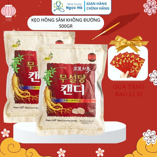 Kẹo sâm không đường hàn quốc túi 500g