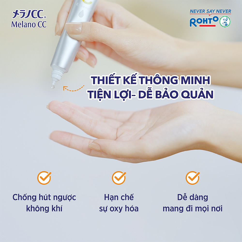 Serum Melano CC Whitening Essence dưỡng trắng da chống thâm nám 20ml