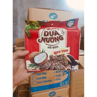 Bánh dừa nướng Quý Thu vị mè đen gói 135gr