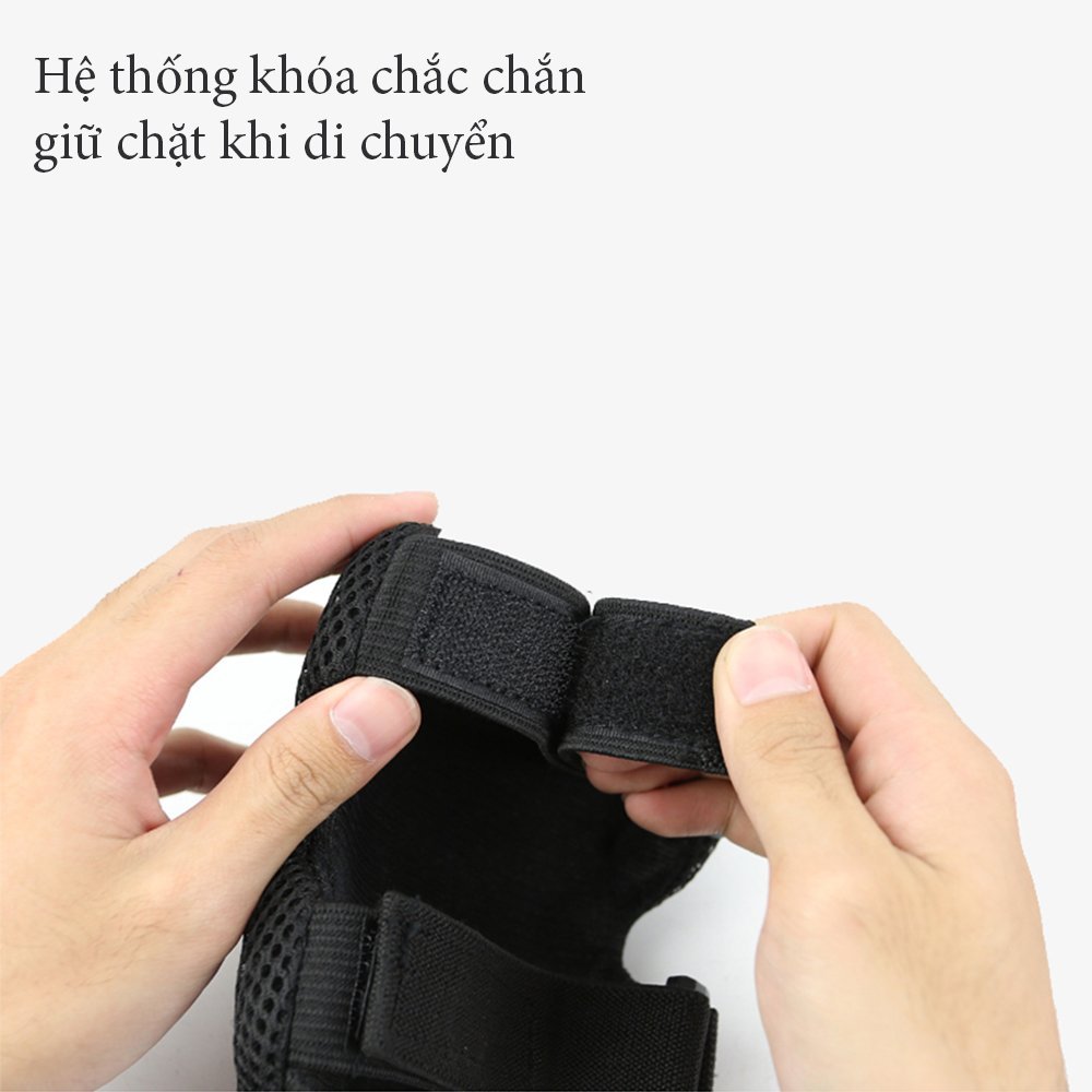 Bộ bảo hộ chân tay chính hãng Centosy cao cấp phù hợp trượt patin, trượt ván, đi xe đạp