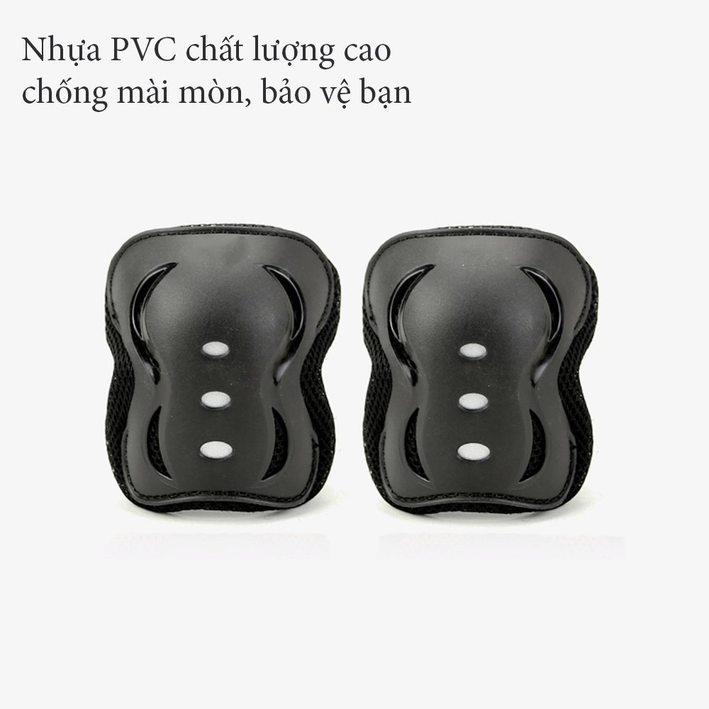 Bộ bảo hộ chân tay chính hãng Centosy cao cấp phù hợp trượt patin, trượt ván, đi xe đạp