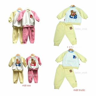 Bộ nỉ bông ấm xuất Hàn dư