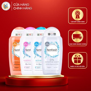 Dung Dịch Vệ Sinh Phụ Nữ Femfresh Wash 250ml