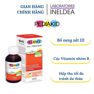 Siro Pediakid bổ sung Sắt và Vitamin nhóm B cho trẻ