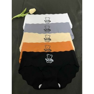 Set 10 quần lót su gấu viền sóng tàng hình dẽ thương