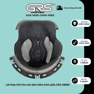 Lót thay thế cho nón bảo hiểm kính giấu GRS A966K – Lót chính hãng