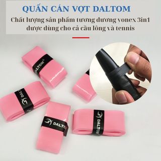 Quấn vợt cầu lông tennis, Cuốn cán vợt chính hãng chất lượng tốt chống mồ hôi tay Daltom