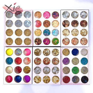 Set trang trị 12 ô / Set giấy bạc / Set sợi / Set bi tròn/ Set giọt nước / Set hạt trang trí móng nail <3