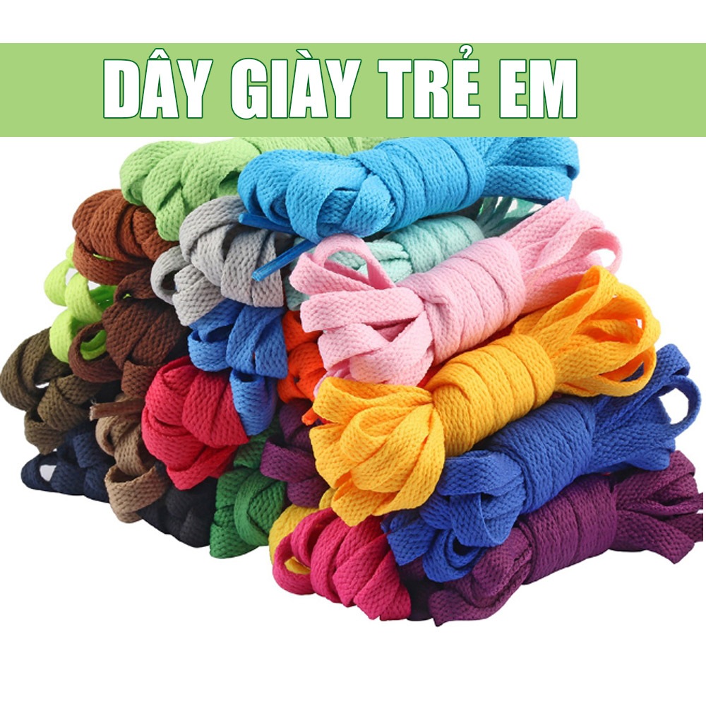 Dây giày cho bé dòng giày JD đủ size đủ màu lựa chọn