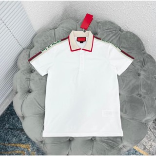  Áo Polo Gucci Phôi Sọc Tay Ragan Chất Liệu Poly Cá Sấu Phong Cách Trẻ Trung - Polo Nam Nữ Gucci Hottrend 2024 