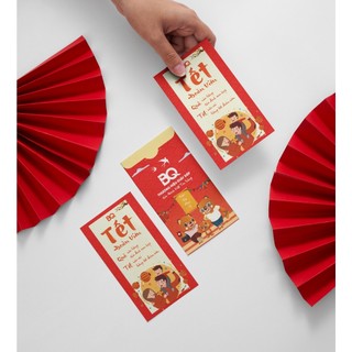 [QUÀ TẶNG KHÔNG BÁN] Xấp 10 bao lì xì Tết Yêu Thương BQ