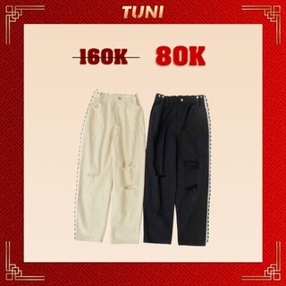 Quần Kaki Dài Rách Gối NIZO Ulzzang (ẢNH THẬT)