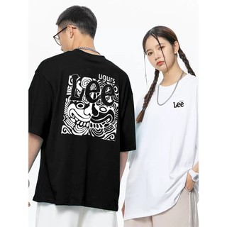 Áo thun phông 3158 nam nữ vải cotton khô in họa tiết Lee độc đáo oversize