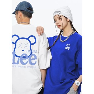 Áo thun 3158 nam nữ in hình gấu vải cotton khô form rộng free size