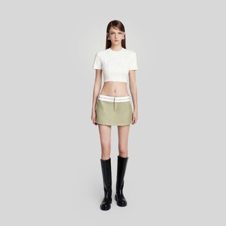 DEAR JOSÉ - Chân váy quần ngắn Holy Grail vải chino xanh olive