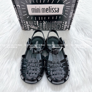 Sandal giày rọ nhựa thơm mini melissa bé trai bé gái