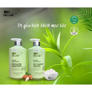 Dầu gội,xả phục hồi chống rụng tóc Bio Organic