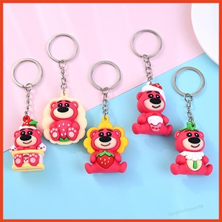 Móc khoá gấu dâu lotso cute dễ thương xinh xắn nhiều mẫu lựa chọn
