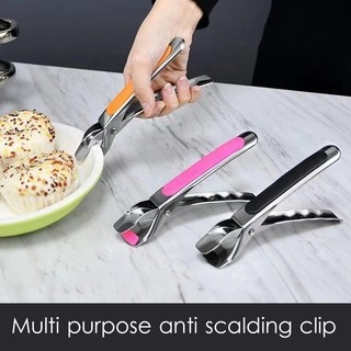 Kẹp Gắp Nóng INOX Cao Cấp Kẹp Chống Nóng Bỏng Tay Khi Bưng Đồ