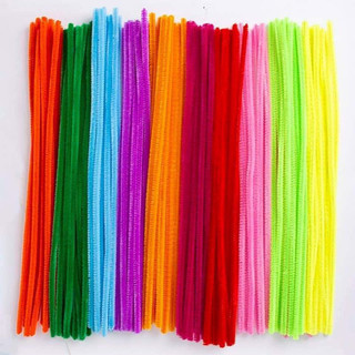 LOẠI 1 - 100 cành kẽm nhung -kẽm xù nhung trang trí làm đồ handmade dài 30cm