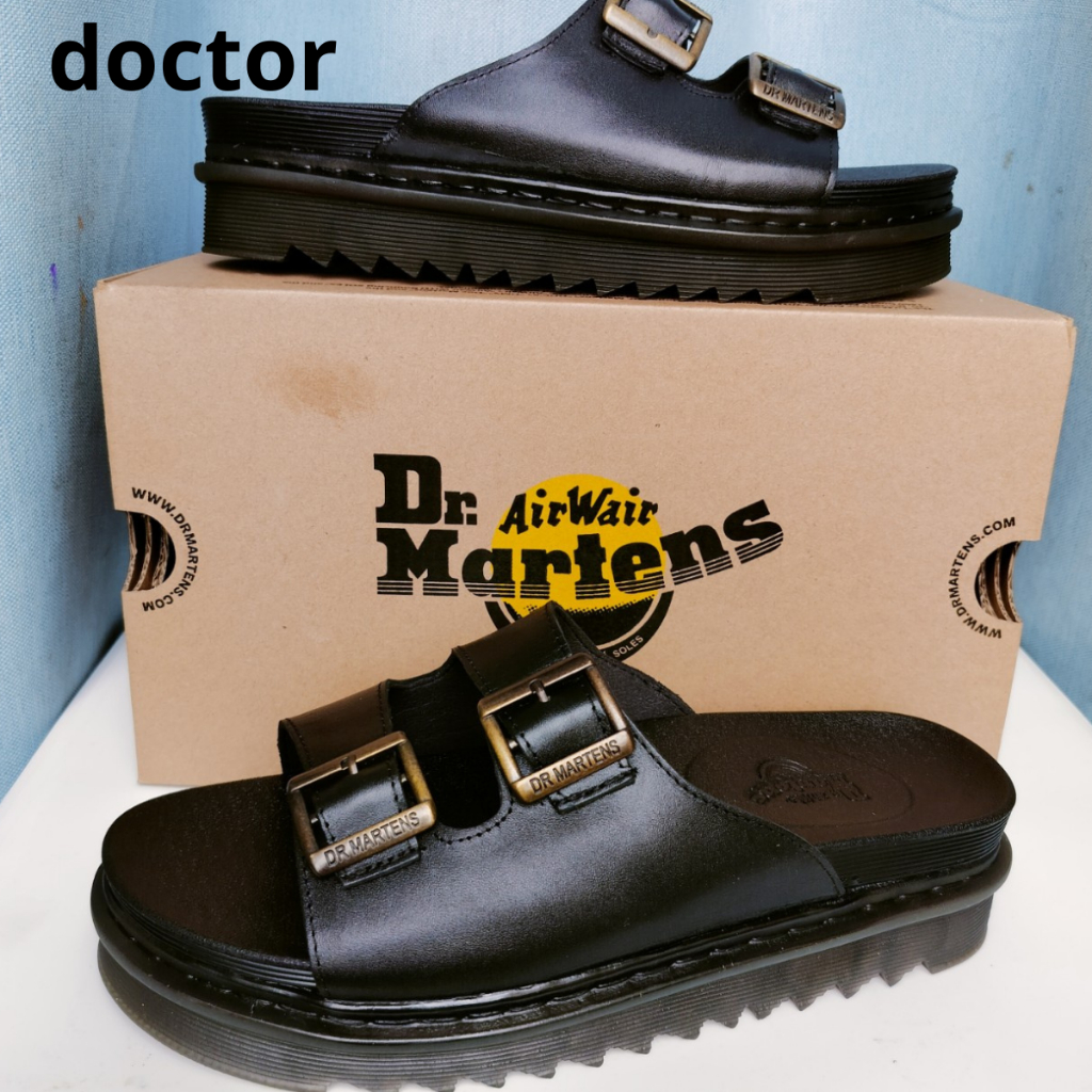 Dép doctor đế cao 5 cm da bò 100% size 38-44 bảo hành 12 tháng