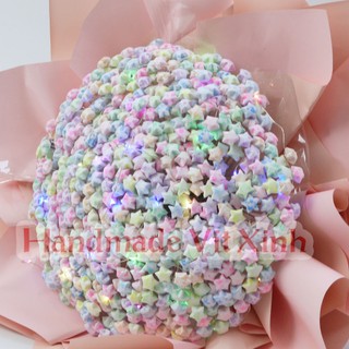 Vật Liệu Bó Hoa Sao Dạ Quang 600 Bông | Bó Hoa Sao Dạ Quang | Handmade Vit Xinh