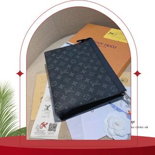 Ví Lv Cầm Tay Bản To chất da thật fullbox