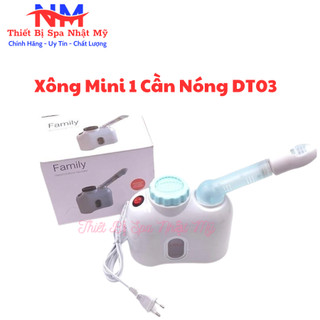 Máy xông hơi mặt mini family, xông 1 cần nóng i xông cá nhân family