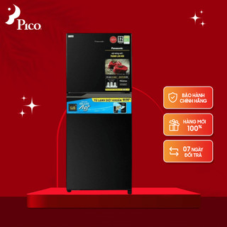 Tủ lạnh panasonic nr-tv301vgmv 268 lít inverter mặt gương đen