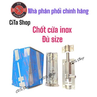 Chốt đứng, chốt cửa inox hn size nhỏ 4f 6f 8f