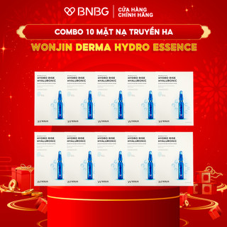 Combo 10 Mặt Nạ Truyền HA Wonjin Derma Hydro Essence Mask 30mlx10