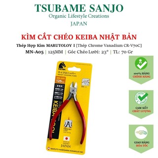 Kìm cắt chéo keiba mn-a04 / 100mm & mn-a05 / 125mm nhật bản | thép hợp kim marutoloy 1