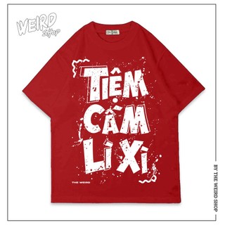 LOCAL BRAND Áo thun The Weird Phong Cách Unisex Form Rộng ATK914
