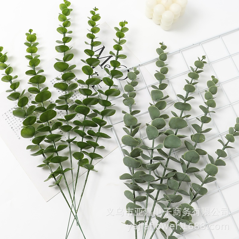 Cành bạch đàn nhân tạo trang trí, nhánh khuynh diệp decor, chụp ảnh, trang trí nhà cửa