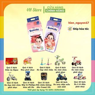 Tã/bỉm sumoki nhật bản dán/quần đủ size nb64/s56/m48/l42/xl40/xxl38/xxxl36