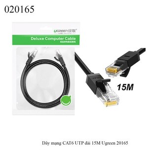 Dây mạng CAT6 UTP dài 15M Ugreen 20165