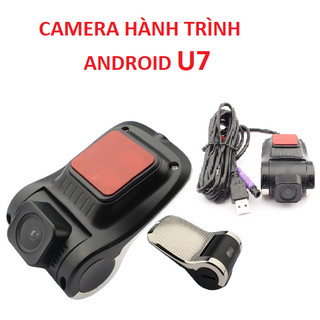 [Hỗ Trợ Lắp Đặt] Camera hành trình android U7 siêu sắc nét, cảnh báo tốc độ, cảnh báo lấn làn, Camera trước cho xe hơi